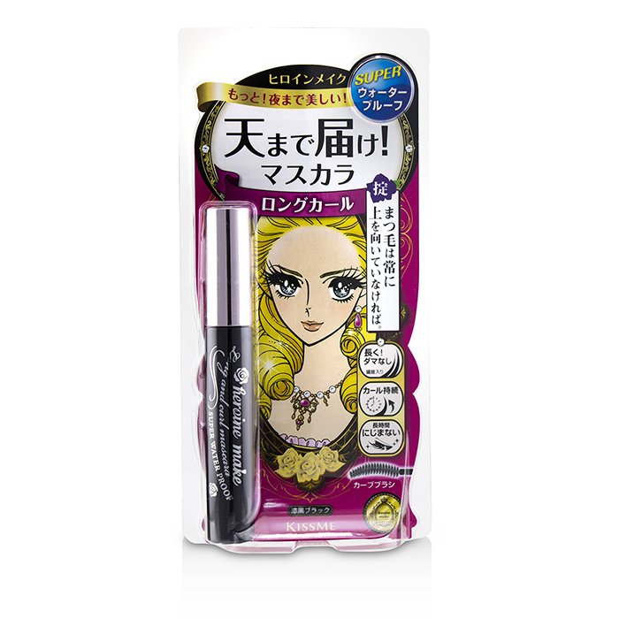 Heroine Make Long And Curl Mascara Super Waterproof - # 01 Black - 6g/0.21oz