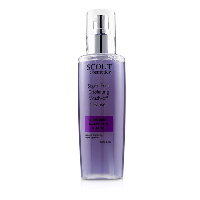 Super Fruit Exfoliating Wash-off Cleanser With Blueberries, Grape Skin & Acai - 150ml/5.1oz