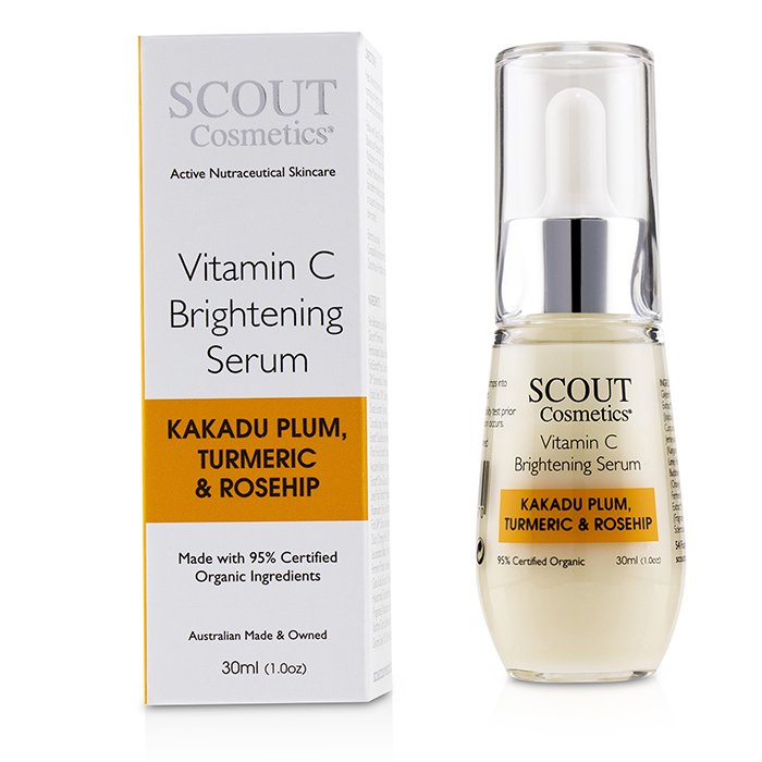 Vitamin C Brightening Serum With Kakadu Plum, Turmeric & Rosehip - 30ml/1oz