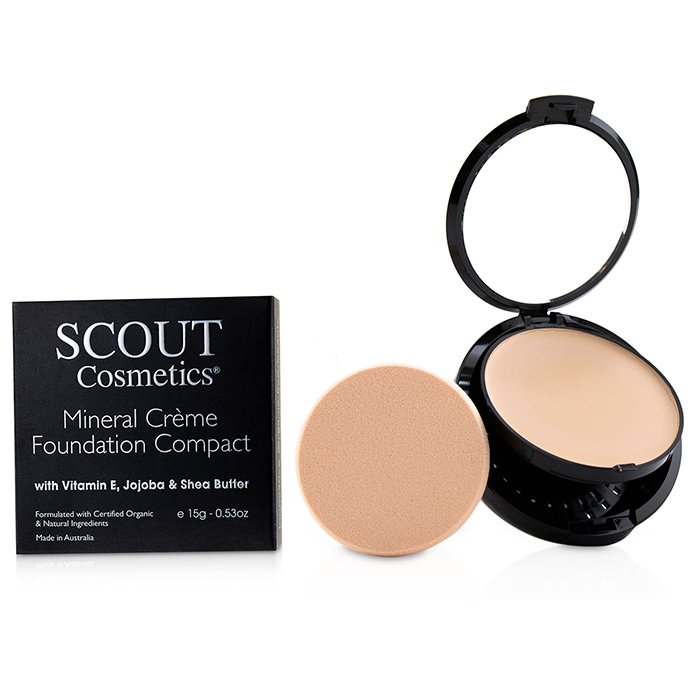 Mineral Creme Foundation Compact Spf 15 - # Shell - 15g/0.53oz