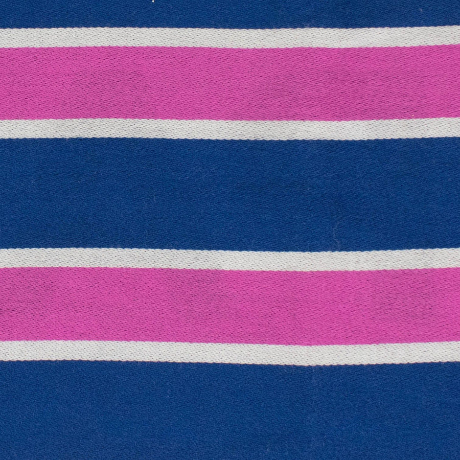 Fuchsia Striped Scarf