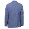 Drop 7 Check Cotton 2 Button Sport Coat - Blue