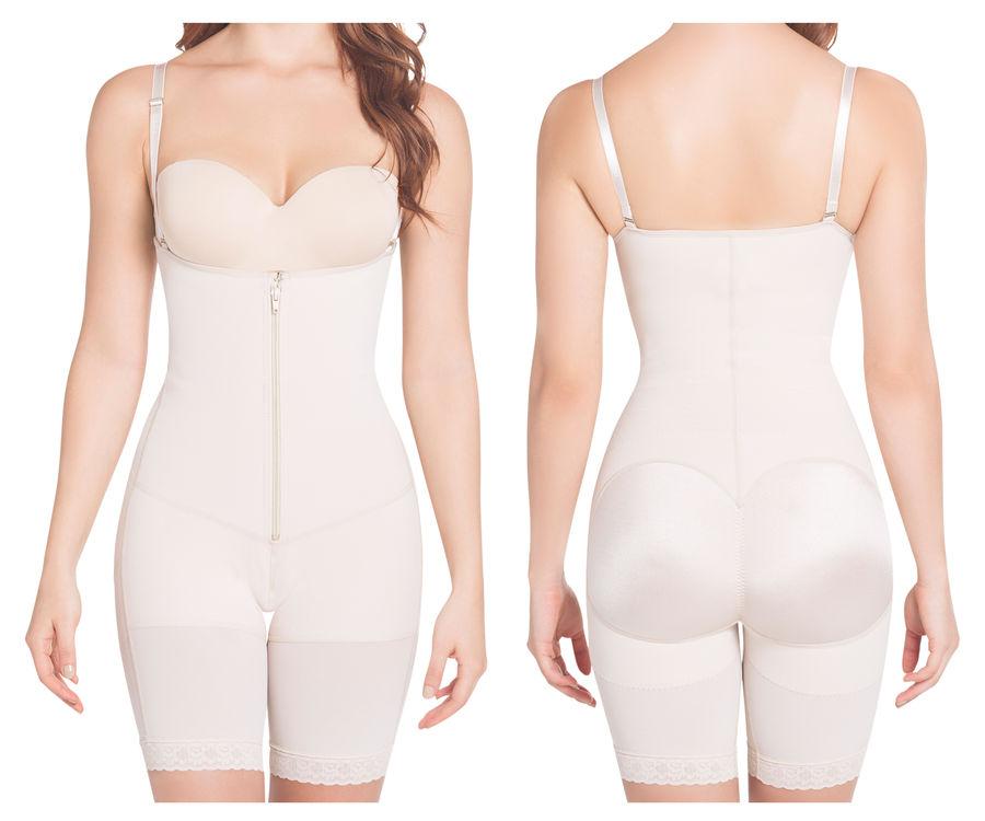 Extra-Strength Compression Bodysuit with Latex