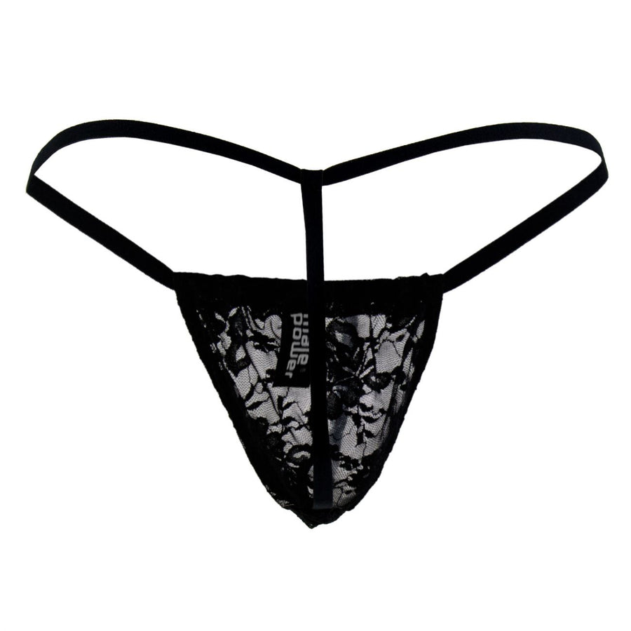Stretch Lace Posing Strap Thong