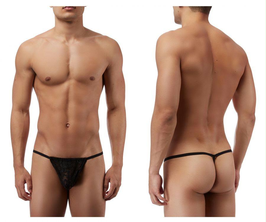 Stretch Lace Posing Strap Thong