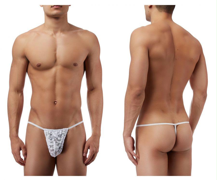 Stretch Lace Posing Strap Thong