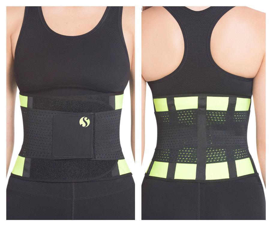 Latex Workout Waist Trainer with touch fastener