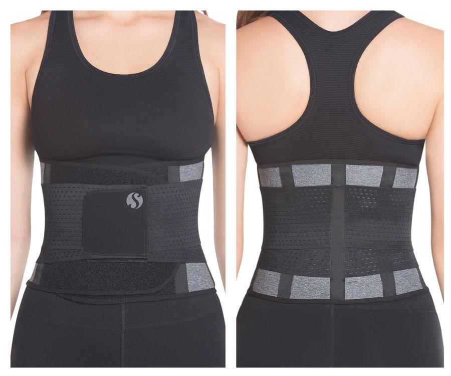 Latex Workout Waist Trainer with touch fastener