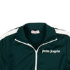 Classic Zip-Up Track Jacket - Dark Green