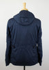 Cotton W/ Removable Hood Trench Coat - Blue