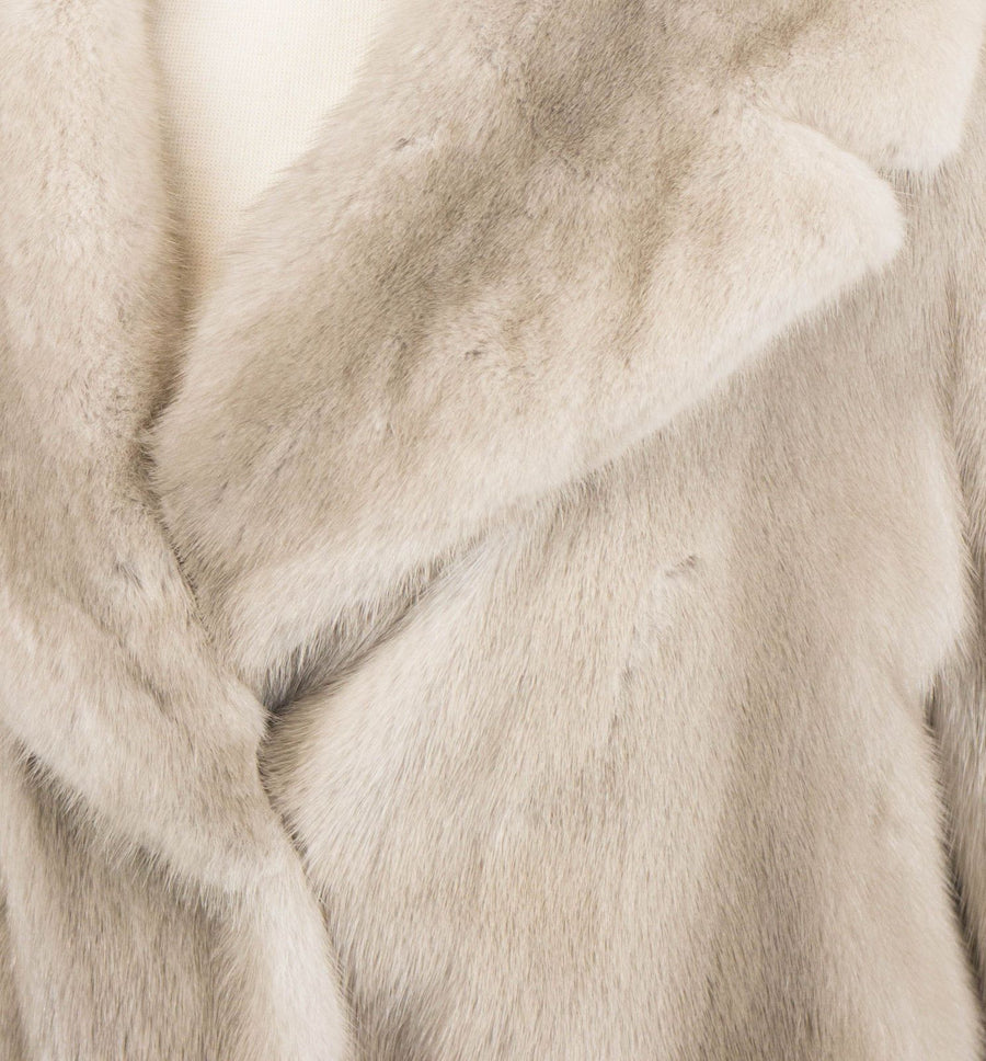 Mink Fur Jacket - Gray