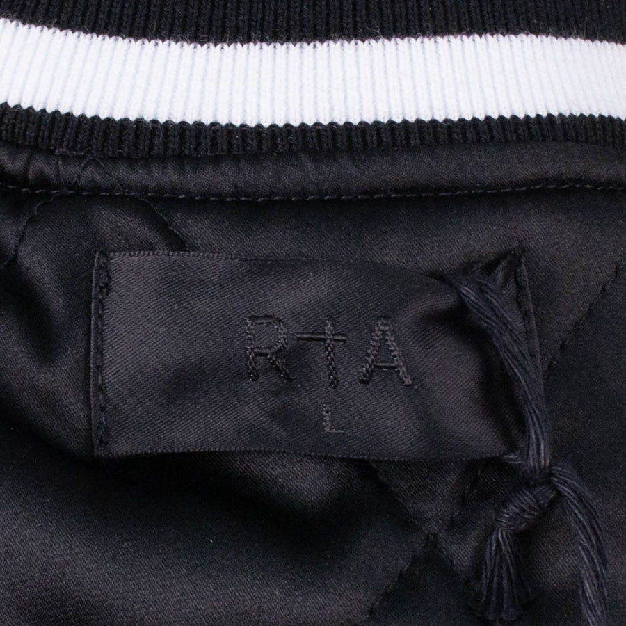 Metallica Zip-Up Bomber Jacket - Black