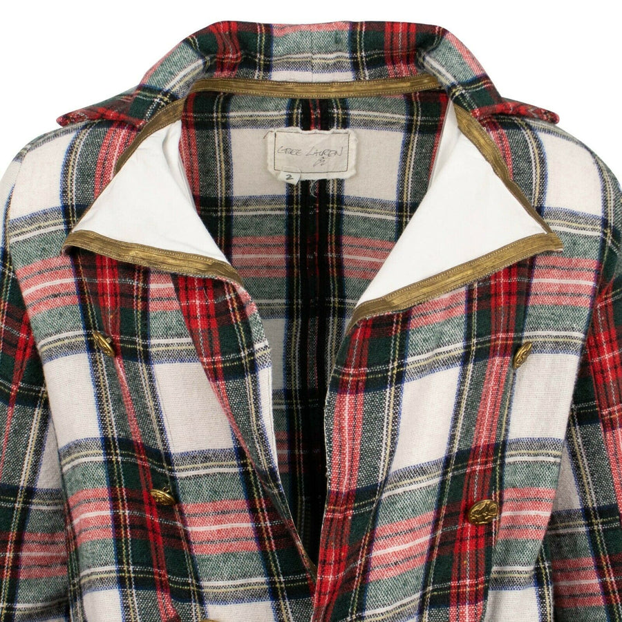 Highland Plaid Batman Revolutionary Jacket - Red