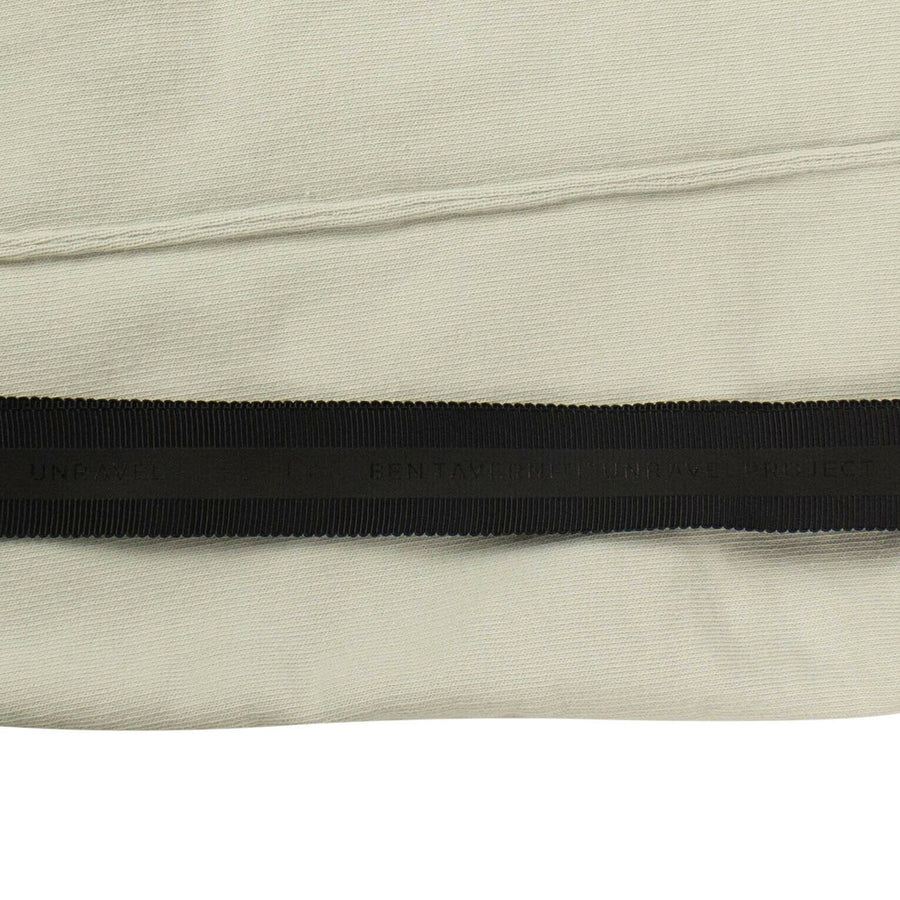 Cotton Terry Distorted Lounge Pants - Beige