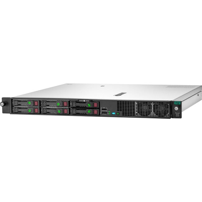 HPE ProLiant DL20 G10 1U Rack Server - 1 x Xeon E-2236 - 16 GB RAM HDD SSD - Serial ATA/600 Controller