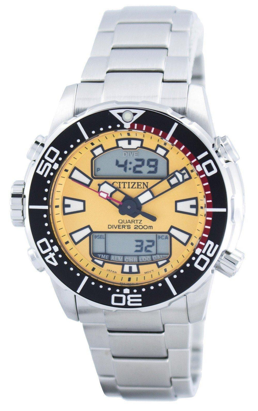 Citizen Aqualand Promaster Diver's 200m Analog Digital Jp1090-86x Men's Watch