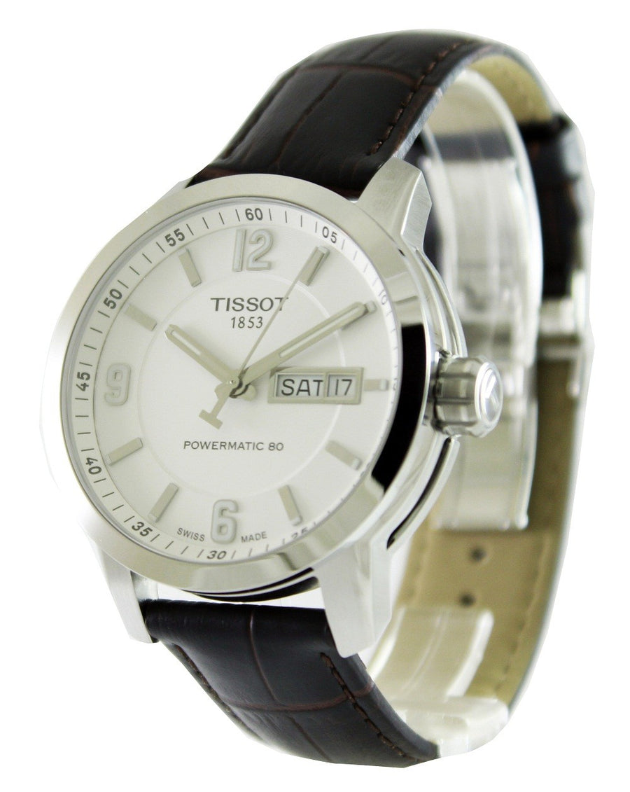 Tissot T-sport Prc 200 Automatic White Dial T055.430.16.017.00 T0554301601700 Men's Watch