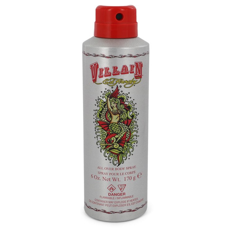 Ed Hardy Villain by Christian Audigier Body Spray 6 oz  for Women