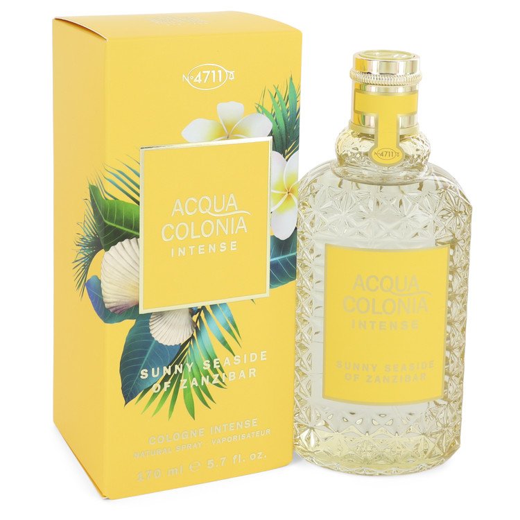4711 Acqua Colonia Sunny Seaside of Zanzibar by Maurer & Wirtz Eau De Cologne Intense Spray (Unisex) 5.7 oz  for Women