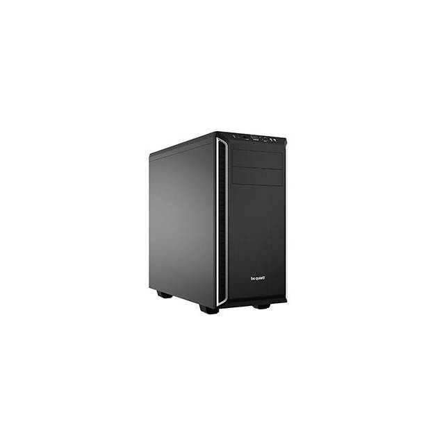 be quiet! Pure Base 600 No Power Supply ATX Mid Tower (Silver)