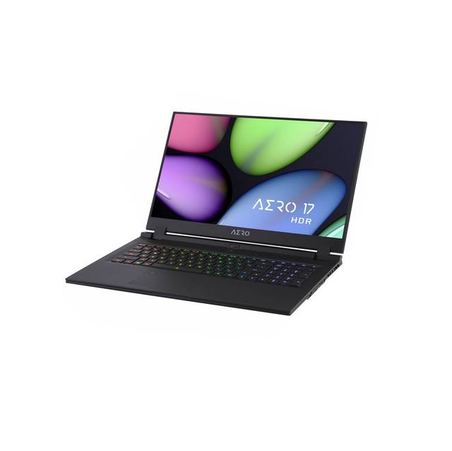 Gigabyte AERO 17 WA-7US1130SO 17.3 inch Intel Core i7-9750H 2.6GHz/ 16GB DDR4/ 512GB SSD/ RTX 2060/ USB3.1/ Windows 10 Home+Office 365(Black)