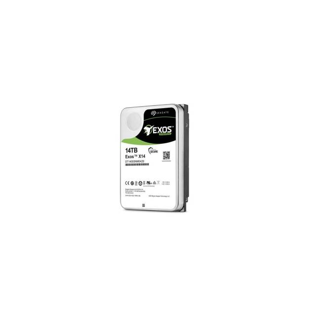 Seagate Enterprise Capacity ST14000NM0048 14TB 7200RPM 12Gb/s SAS 256MB Enterprise Hard Drive (EXOSX14 512E/4KN SAS)