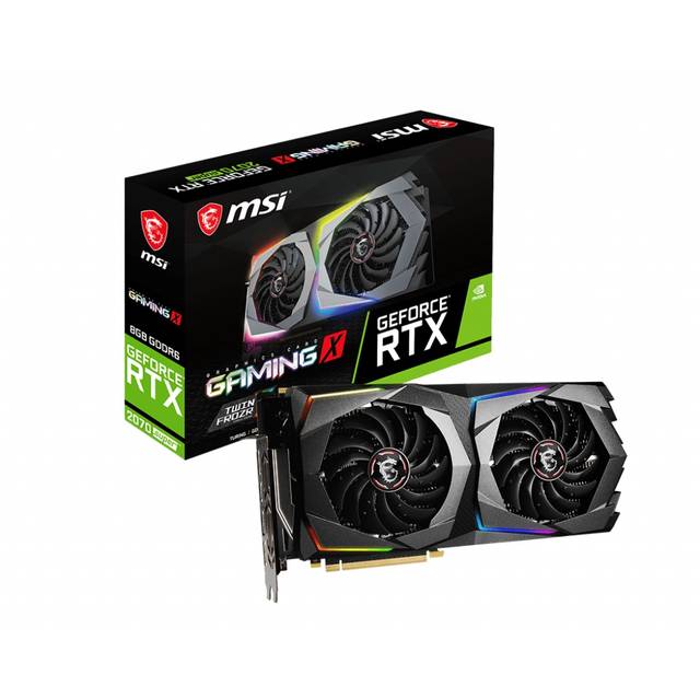 MSI NVIDIA GeForce RTX 2070 SUPER GAMING X 8GB GDDR6 HDMI/3DisplayPort PCI-Express Video Card
