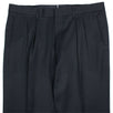 Wool Dress Pants - Navy Blue