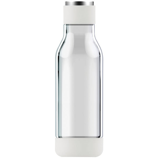 17-Ounce Inner Peace Glass Water Bottle (Clear)