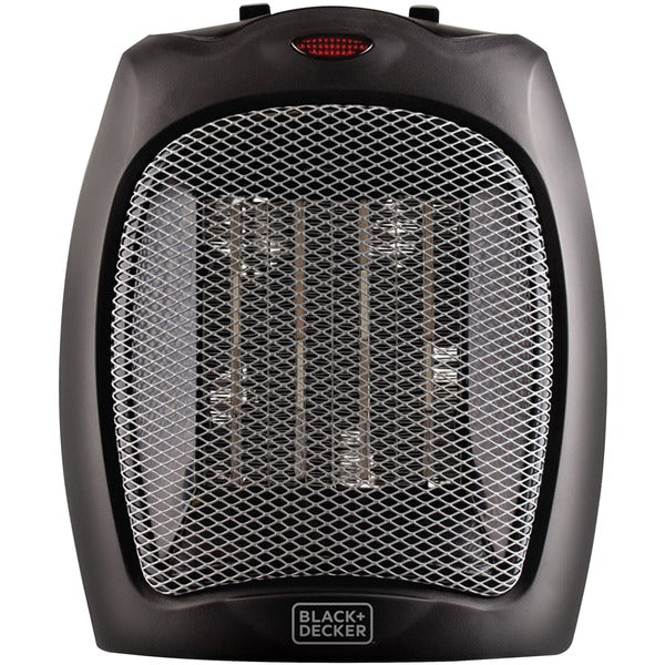 1,500-Watt Desktop Ceramic Heater (Black)