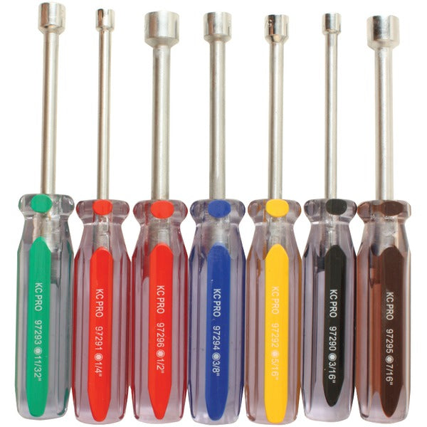 7-Piece Hollow-Shaft Nut Driver Set