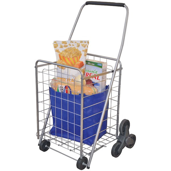 3-Wheel Stair-Climbing Folding Cart