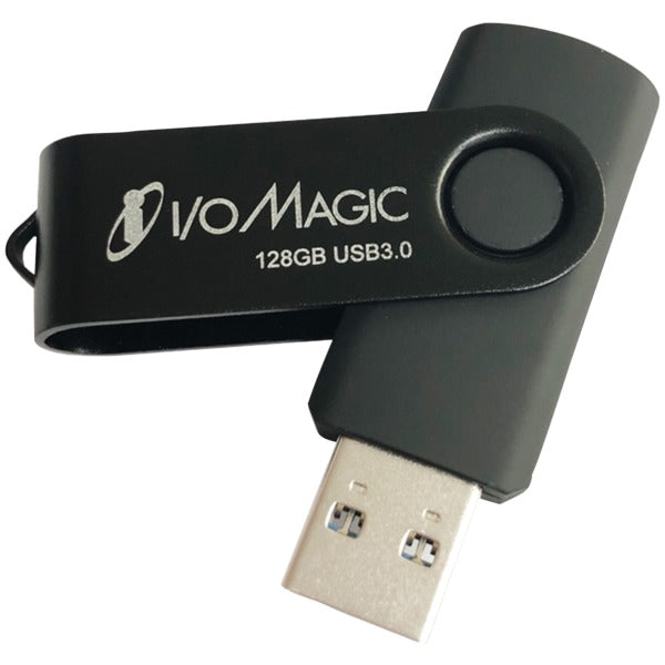 USB Flash 3.0 128 GB Silver Diamond Swivel Series Drive