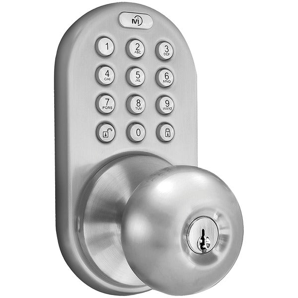 Bluetooth(R)/Keypad Dead Bolt, Satin Nickel