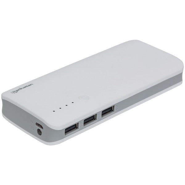 10,000-mAh Rubber-Coated Power Bank