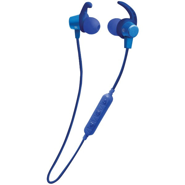 SECURE FIT FBEP565 Bluetooth(R) In-Ear Earphones with Microphone (Blue)