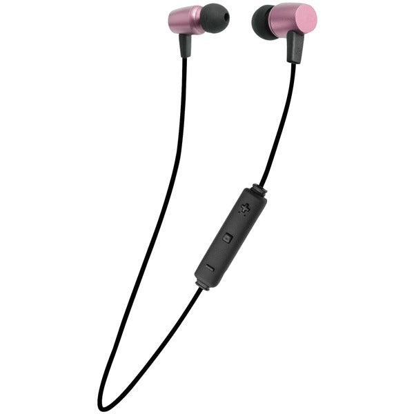 COMPACT Bluetooth(R) Earphones with Microphone (Rose Gold)