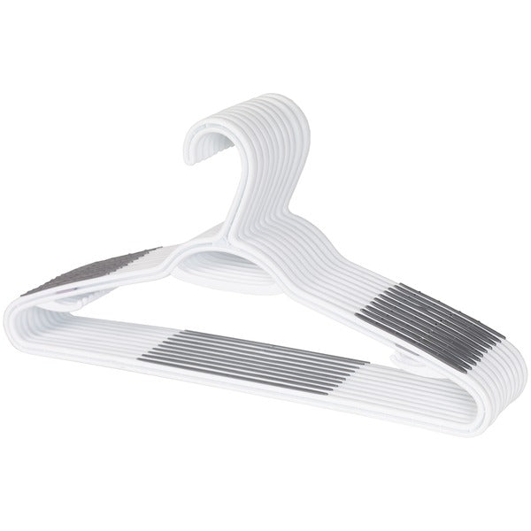 Nonslip Slim W Clothes Hangers (10-Pack)