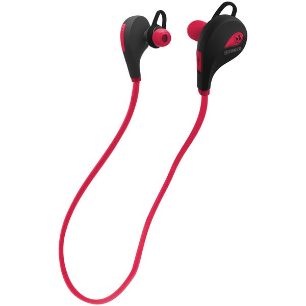 ACTIVE SOUND Bluetooth(R) In-Ear Earphones with Microphone (Red)