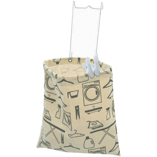 Hanging Clothespin Bag for Clotheslines