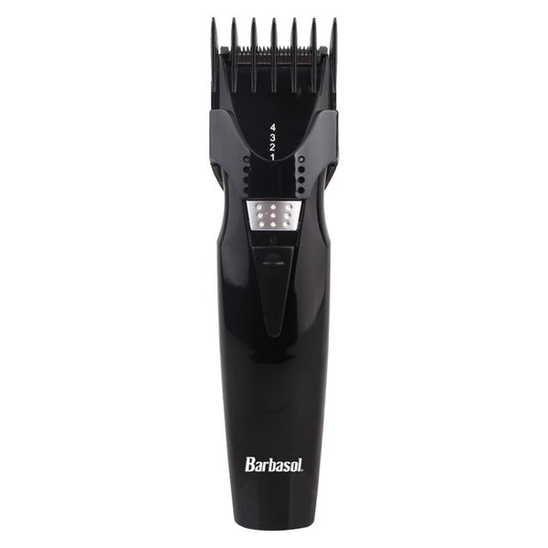 Men's Battery-Operated Beard Trimmer with Adjustable Comb