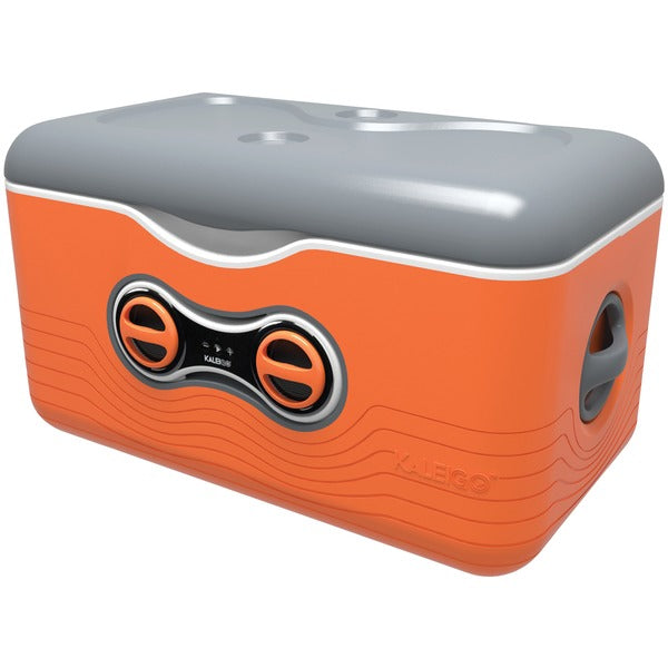 47.5-Quart Cooler with Removable Bluetooth(R) Speaker (Orange)