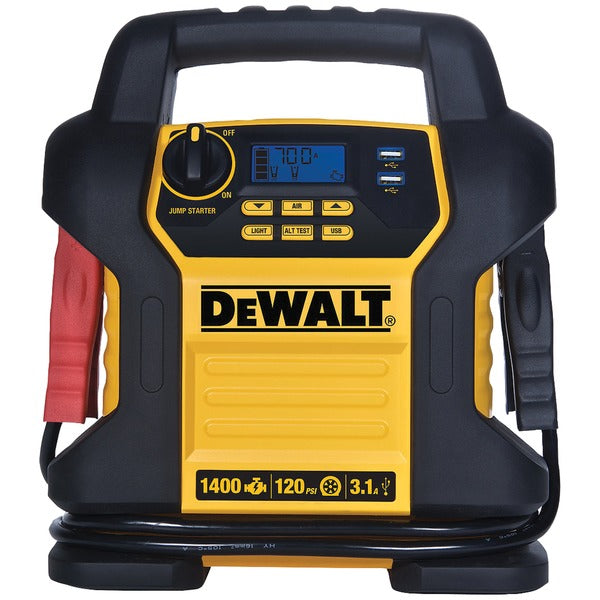 1,400-Amp Max Digital Jump Starter with 120psi Air Compressor