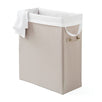 Slim Space-Saving Laundry Hamper with EVERFRESH(R)