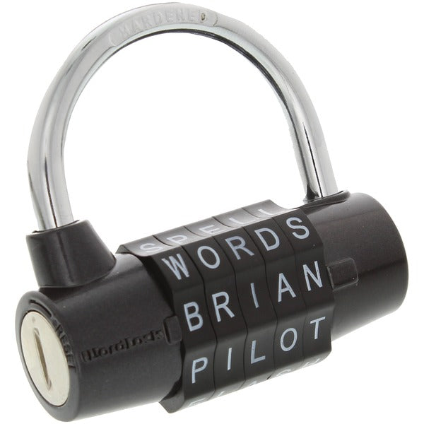 5-Dial Combination Padlock (Black)