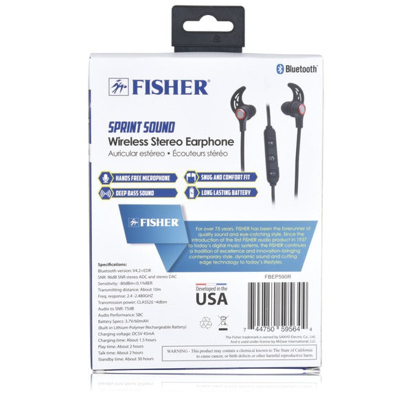 Sprint Sound Bluetooth(R) Stereo Earbuds with Microphone