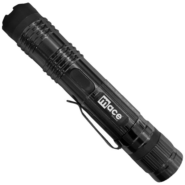 Compact Stun Gun with Flashlight (Black)