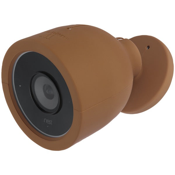 Silicone Skins for Nest(R) Cam IQ Outdoor Security Camera (Brown, 1pk)