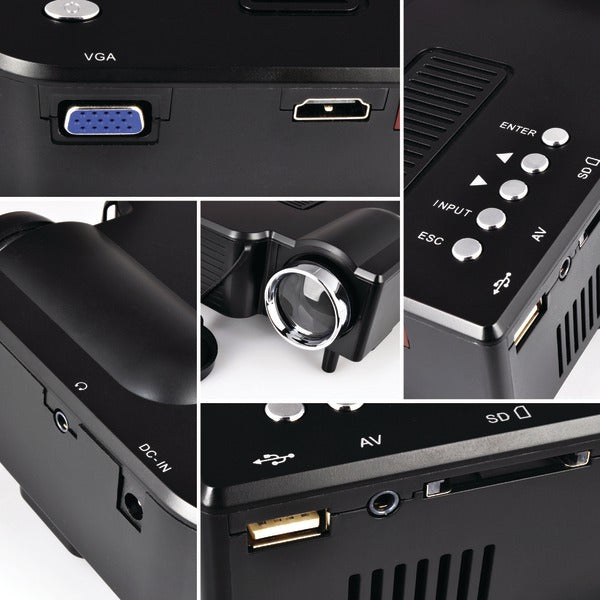 1080p Mini Compact Pocket Projector