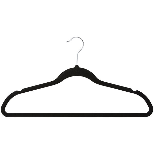 50-Pack Ultraslim Nonslip Felt Clothes Hangers